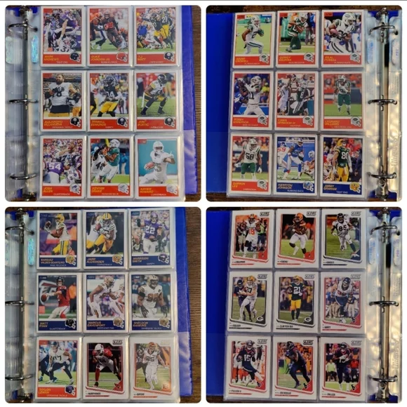 Panini Donruss Football Card Collection In Collector's Album Stars-RC 40 Pages